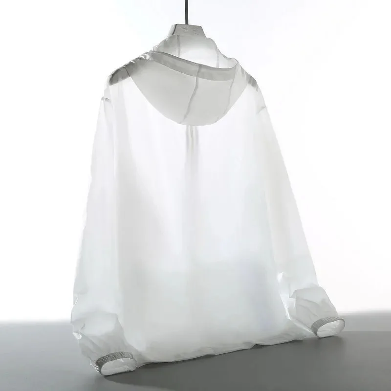 Women\'s Sun Protection Summer 2025 New Women Jacket Long Sleeve Fashion Hooded Anti-UV All-Match Breathable Thin Windbreaker