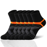 Retails 3 Pairs High Quality Men Cotton Socks Black Sports Socks Casual Soft Running Summer Absorb Sweat Breathable Male Sock