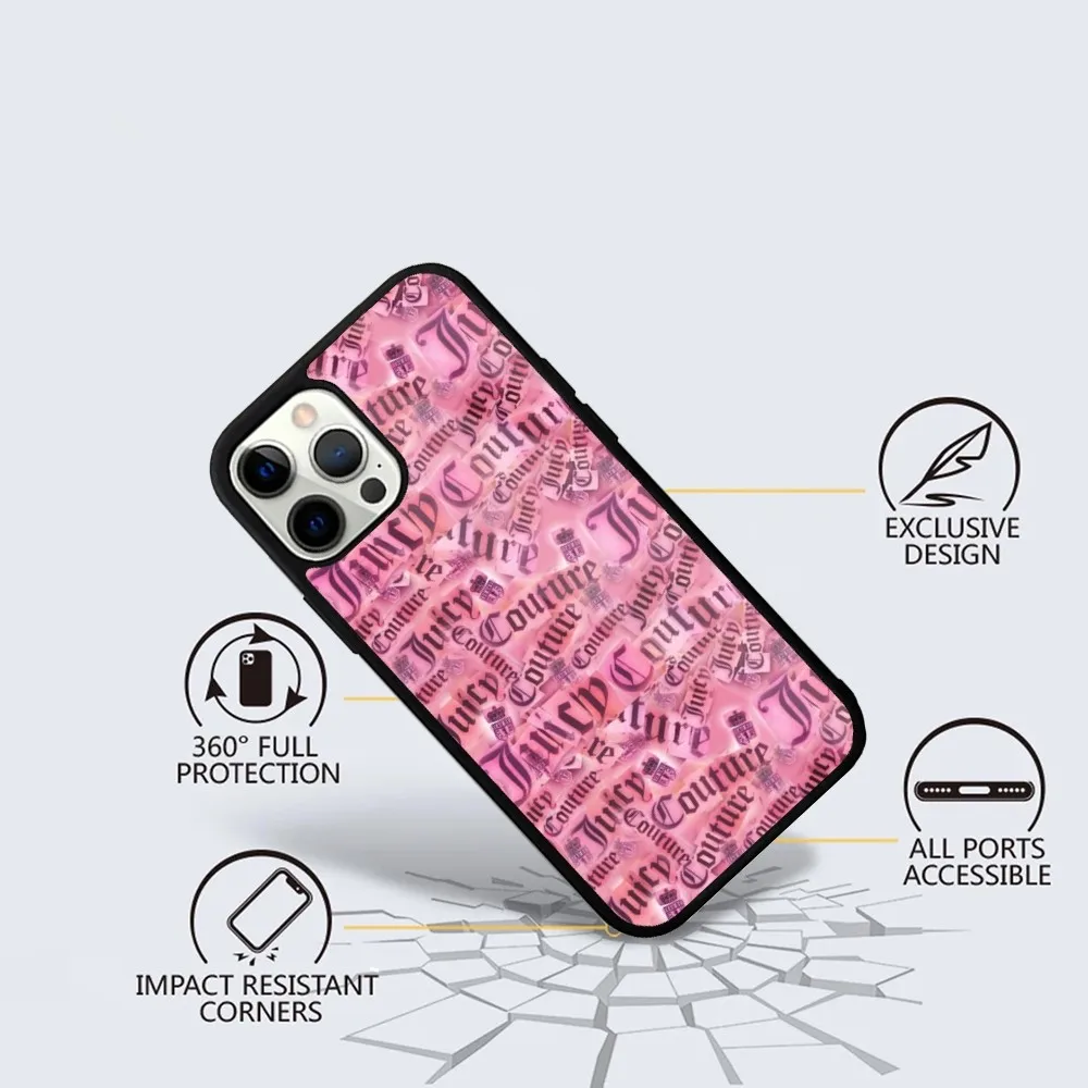 Luxury J-Juicy C-CoutureS Phone Case For iPhone 15,14,13,12,11,Plus,Pro,Max Mini Magsafe Magnetic Wireless Charging