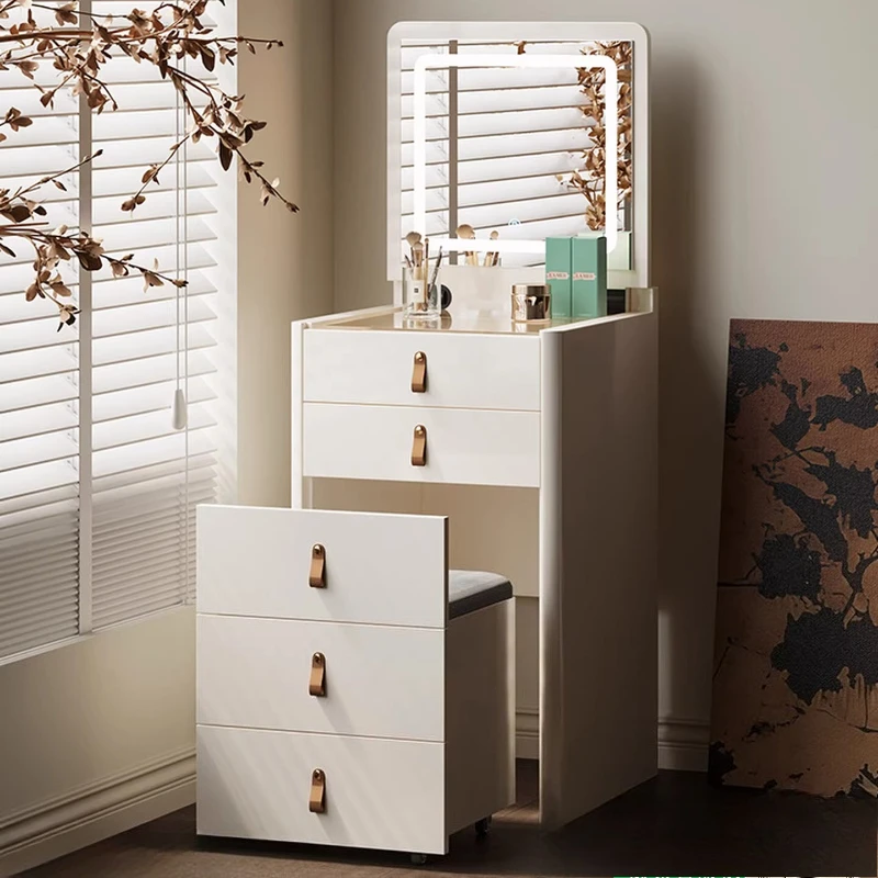 

Bedroom Storage Dressing Table Cosmetics Beauty Modern Luxury Dressing Table Mid Century Folding Penteadeira Trendy Furniture