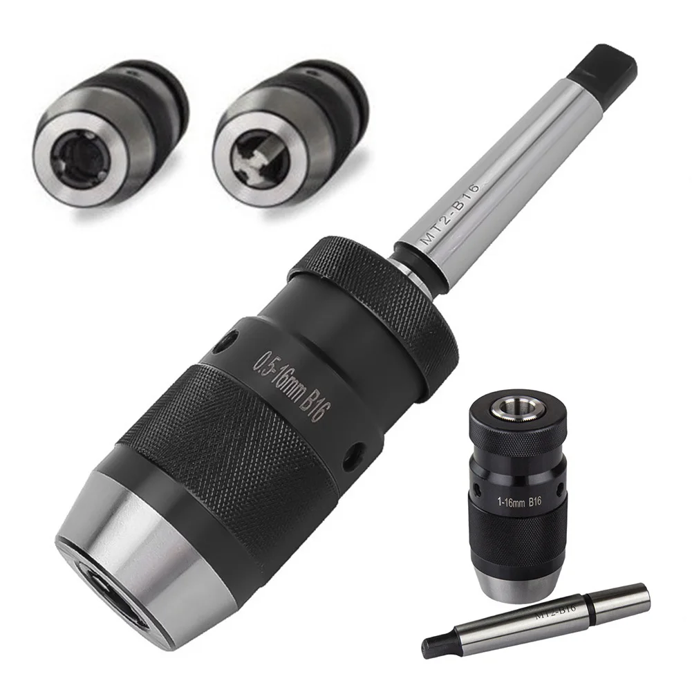 

Сверлильный патрон для токарного станка, быстрозажимной, для стали 45, диаметр 1-16 мм, с коническим хвостовиком MK2, вместимость 1-16 мм