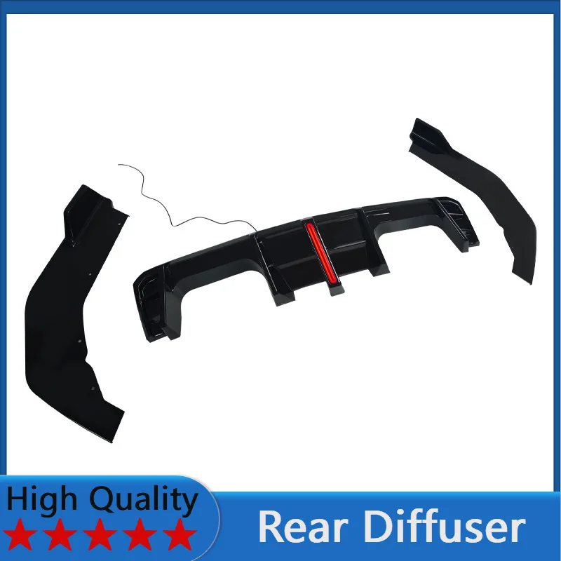

For BMW M3 G80 G82 2021-2026 Rear Diffuser Bumper Lips Spoiler Splitter Body Kit Accessories