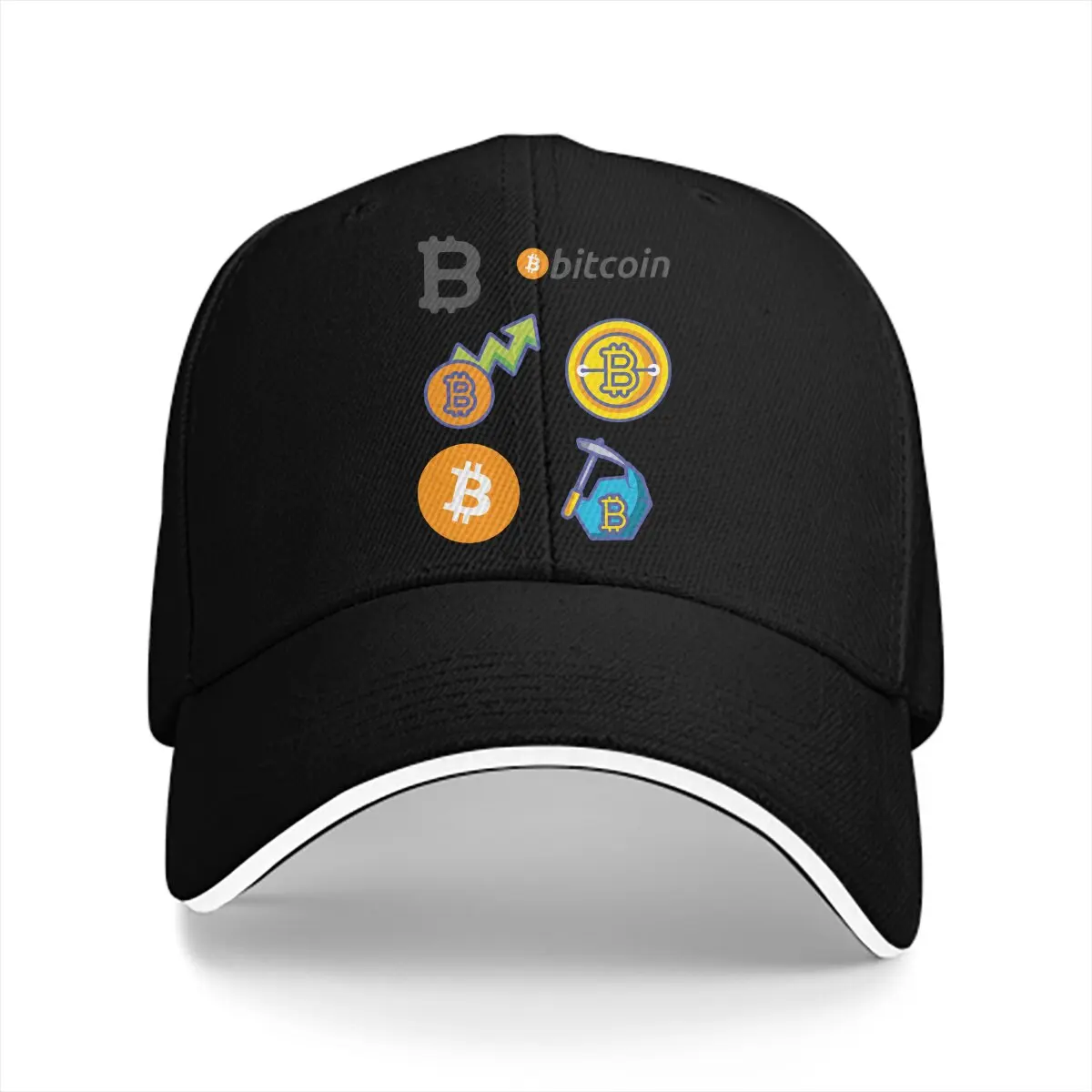 Many Unisex Baseball Caps Peaked Cap I Told You So Bitcoin Sun Shade Hats for Men Women