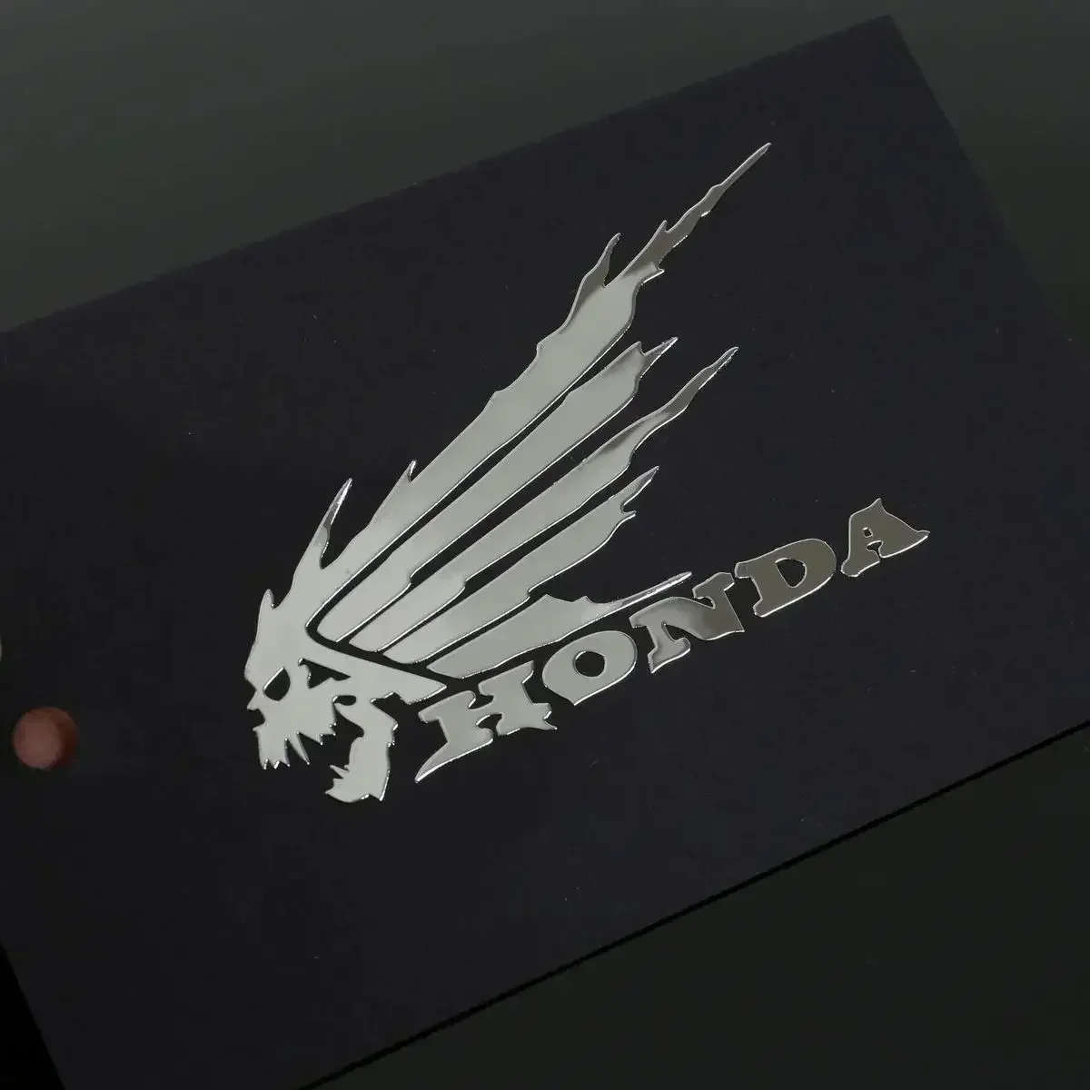 Motorcycle Helmet Sticker Waterproof Modification Decoration for Honda Silver Gold Sticker Gift Car Decoration