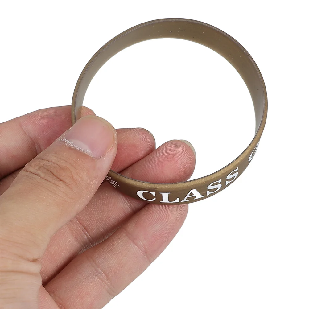 10-delige afstudeerfeest polsbandjes armbanden blauwe stickers snoep rubber silicagel voor mannen campus