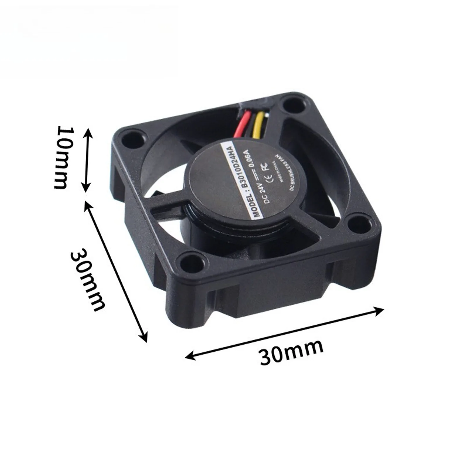 13000RPM 3010 Dual Ball Bearing Cooling For Fan 24V High For 3D Printer For K1 For K1 MAX Heat Dissipation Replacement Part