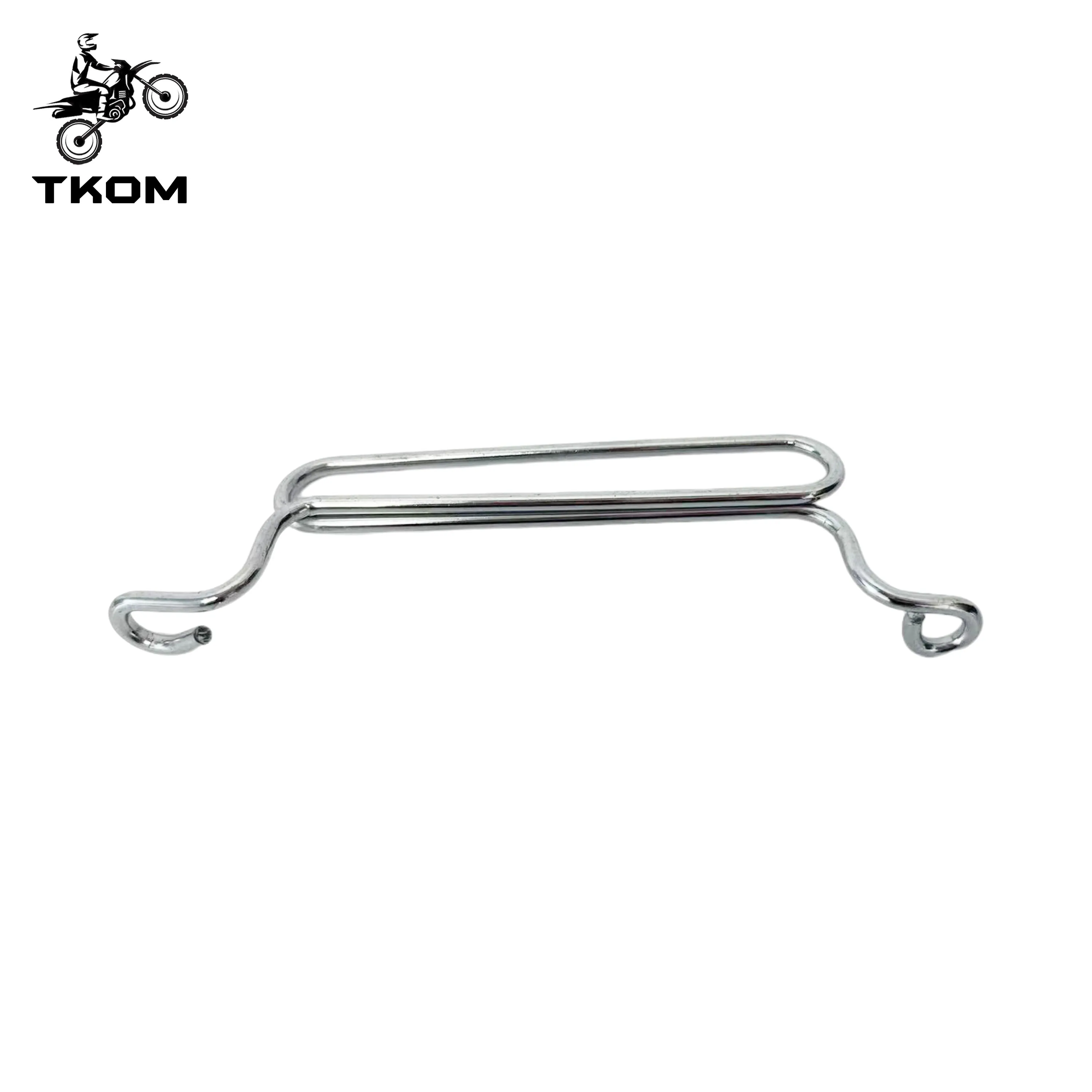 CT70 Chrome Fender Mount Cable Guide Clip for Honda DAX CT70 Motorcycle Accessories - Image 3