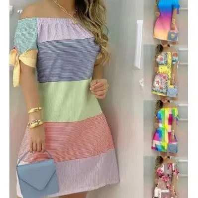 

2025 Fashion Sexy Women's Printed Dress