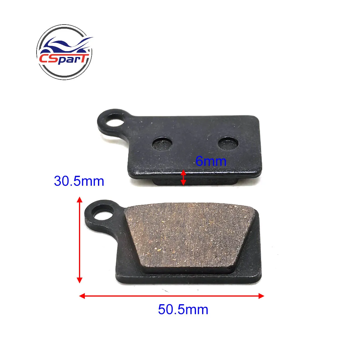 Пары тормозных колодок 47CC 49CC Mini Moto Dirt Pit Карманный велосипед Запчасти для газового скутера