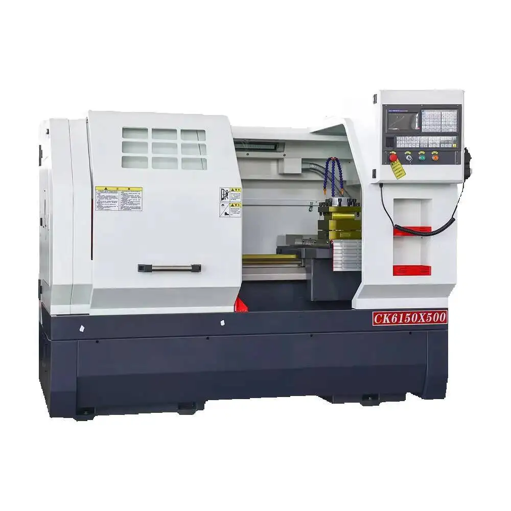 Rueda de aleación vertical Ck6140, torno Cnc horizontal de cama plana, a la venta