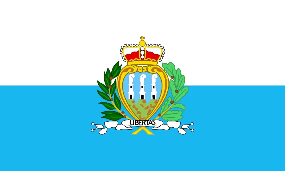 FLAGLAND 90x150cm San Marino Flag