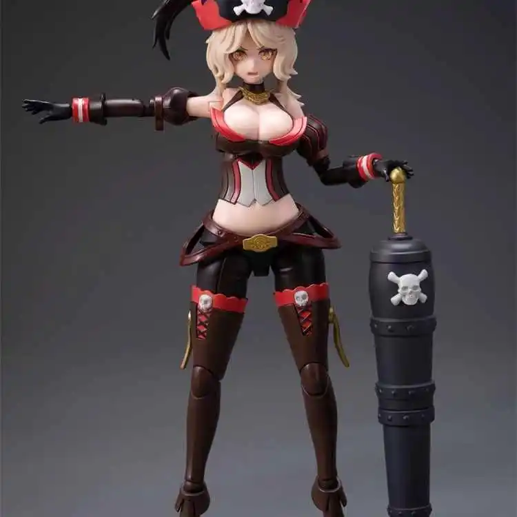 

Border Model Queen Anne Pirate Mega Sexy Captain Guochuang Mecha Assembly Model Ornament Toy Collection Gift
