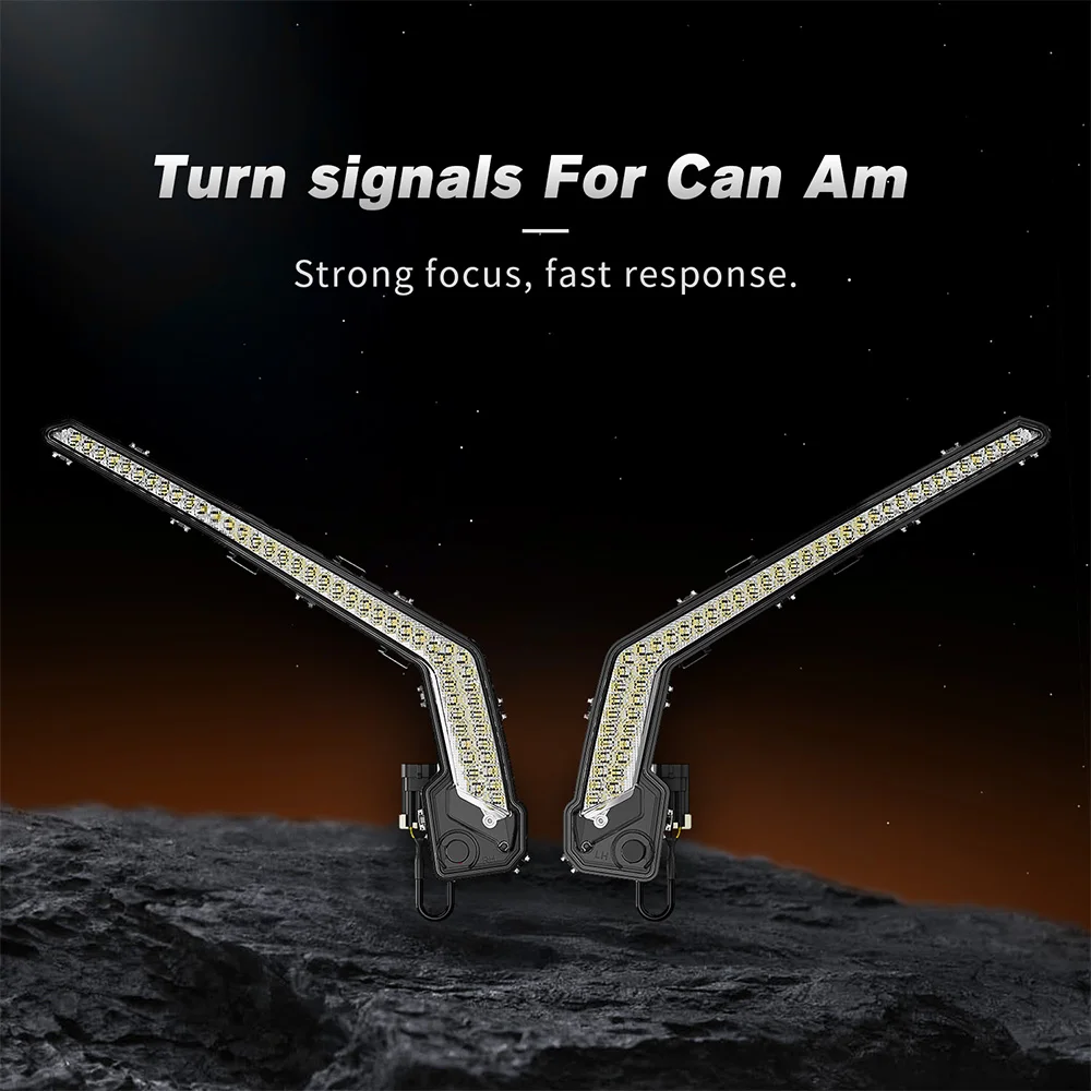 DOT LED Richtingaanwijzers Voor Can-Am Maverick X3 Max R RR Can Am 2017-2025 Front Signature Running Lights DRL Indicatoren 710004994