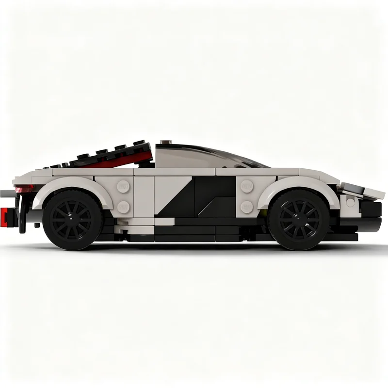 Art Craft Idea - 214pcs MOC City Champions AstonsMartins Valkyrie