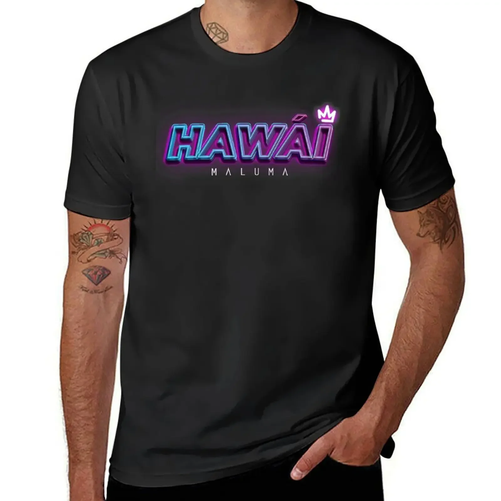 maluma-hawai T-Shirt shirts graphic tees oversizeds tees men clothings