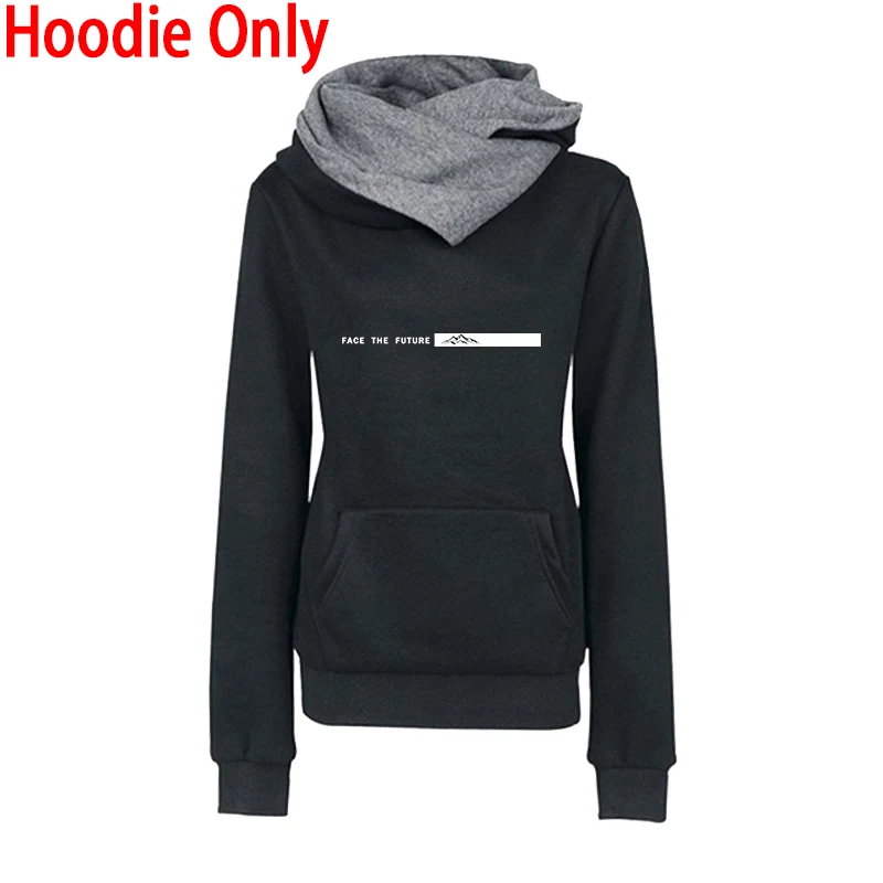 Outdoor-Trainingsanzug für Damen, Herbst-Winter, lässiger Kapuzenpullover, Sweatshirts, Jogginghose, hochwertige Sport- und Joggingbekleidung, Streetwear mit Print – Detail 9