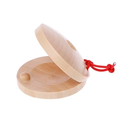 Children's Flamenco Musical Instrument, Wooden Castanets, Percussion, Kids