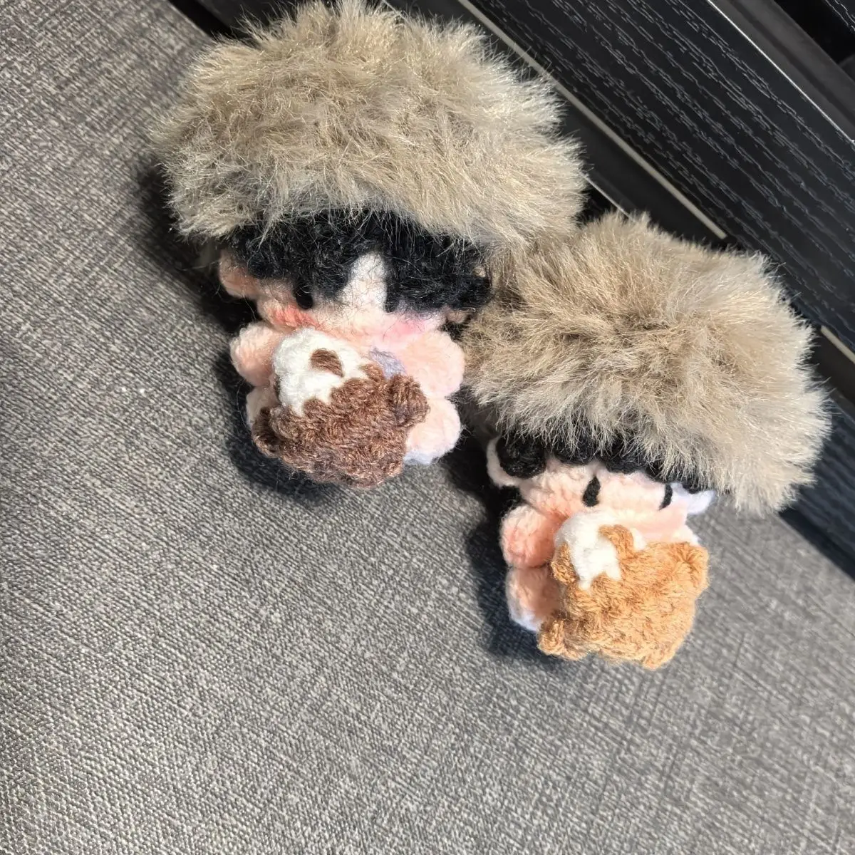 【Готовый продукт 】 Мини-брелок-брелок-конфет, связанный вручную крючком, в том же стиле, как Сяо Чжань Гуо Цзин