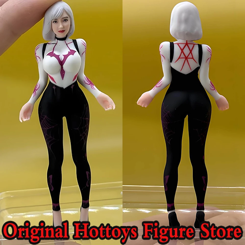 

In Stock 1/18 Scale Female Soldier Realistic Model Miniature Beauty Sculpture Full Set About 9cm Action Figure Doll Gifts