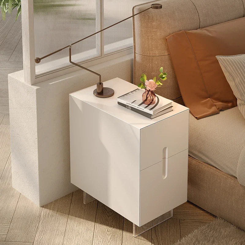 

Подвесные красивые тумбочки, Роскошные итальянские маленькие минималистичные тумбочки для макияжа, мобильный стол для спальни, домашняя мебель