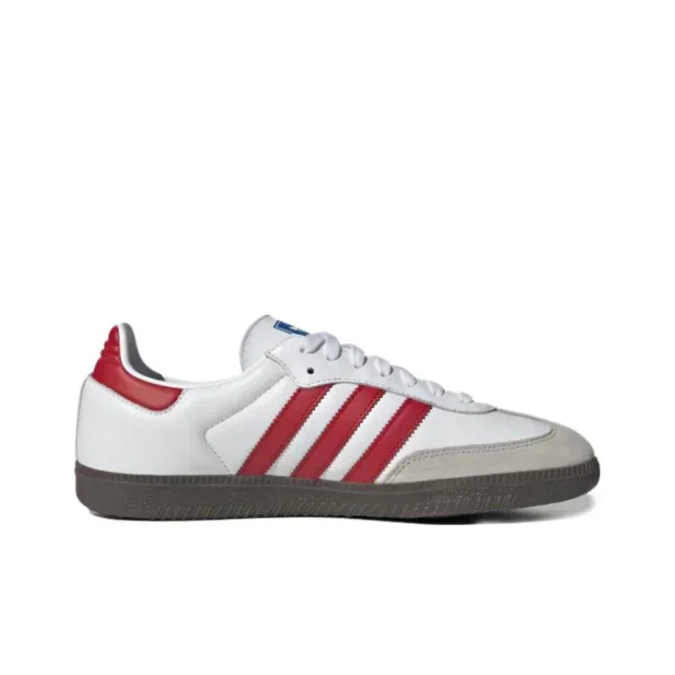 Original Adidas Samba Men's and Women's Anti-slip Wear Comfortable Light German Training Shoes