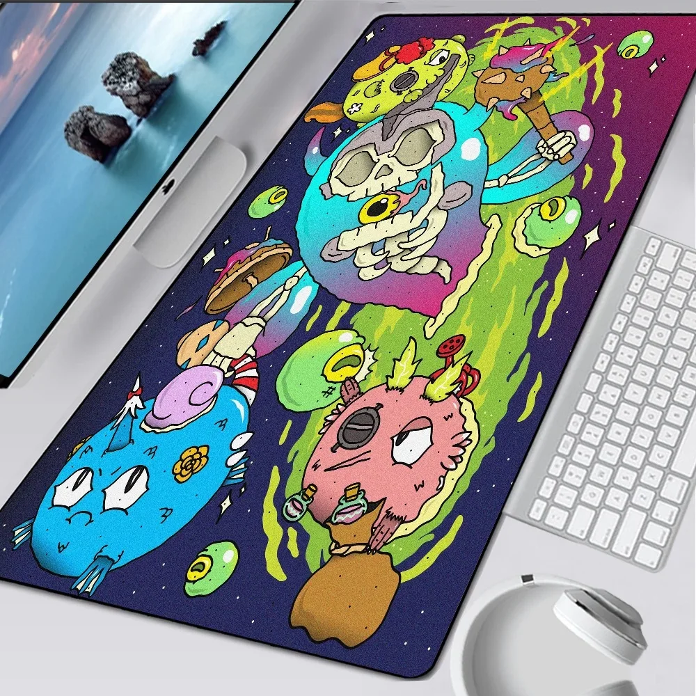 Axie Infinity Large Gaming Mouse Pad Computer Mousepad PC Gamer Mouse Mat Laptop Mausepad XXL Mouse Carpet Keyboard Mat Desk Pad