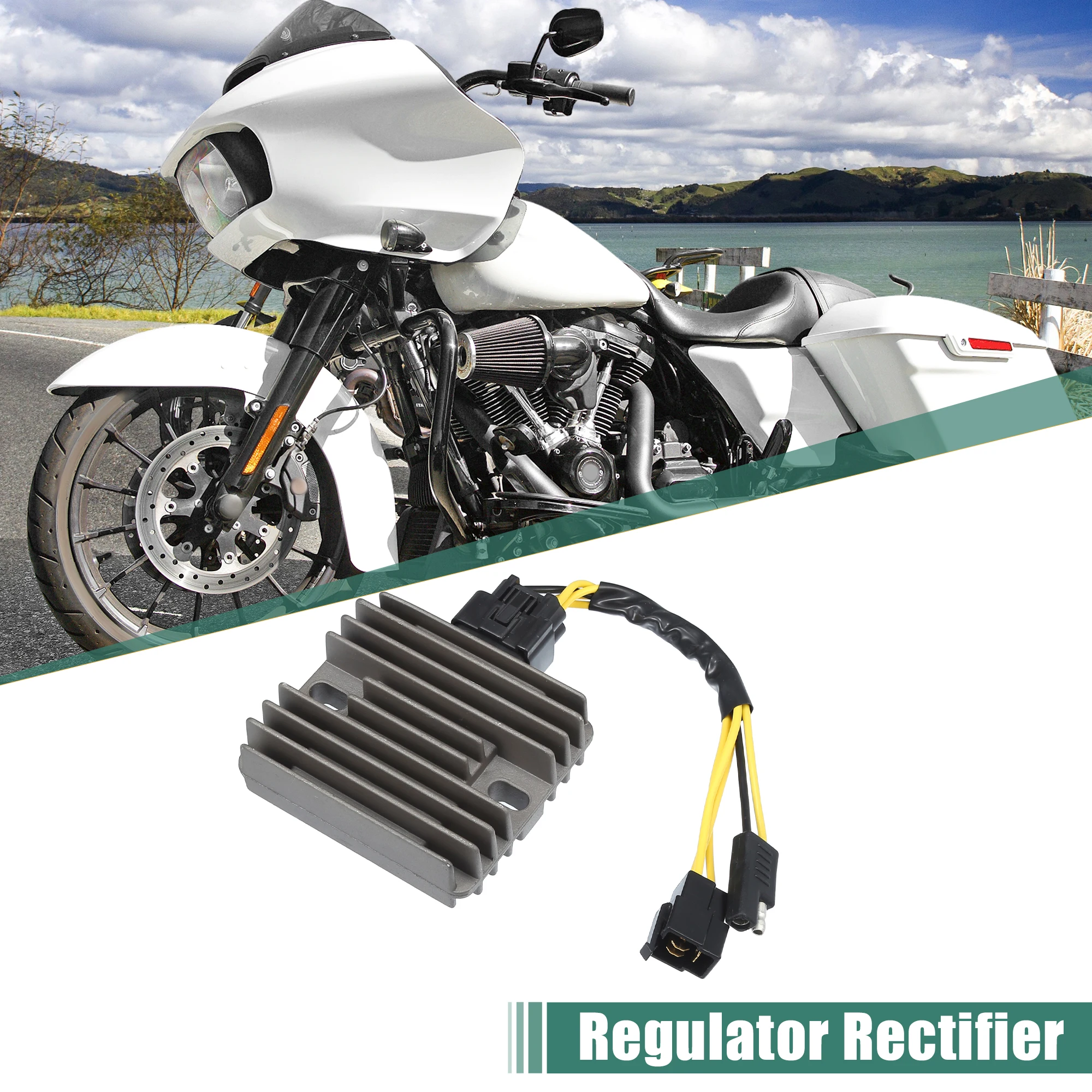 Motoforti Motorcycle Regulator Rectifier Replacement for Arctic Cat 400 2X4 4X4  2000-2001 for Arctic Cat 500 4X4 1999