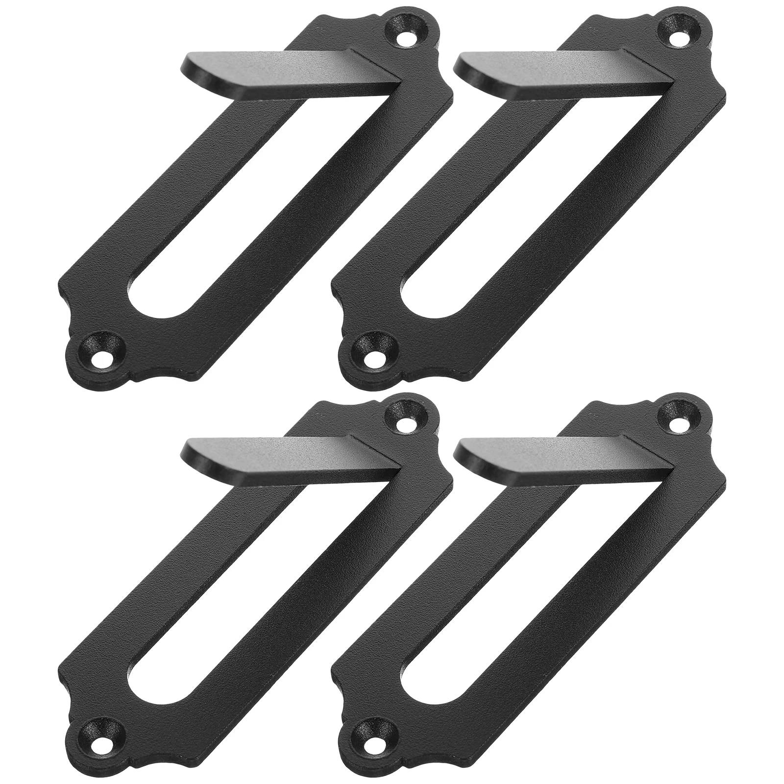 

4 Pcs Outdoor Skull Wall Mount Bracket Hangers Hanging Steel European Deer Display