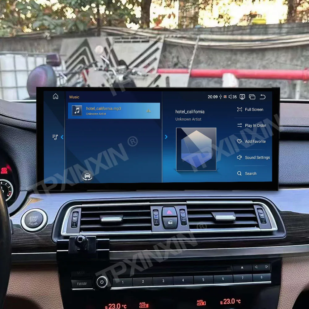 15.8 بوصة 2K HD شاشة CarPlay أندرويد 13 لسيارات BMW 7 Series 2011-2017 كوالكوم راديو السيارة مشغل وسائط متعددة GPS Navi Head Unit #3