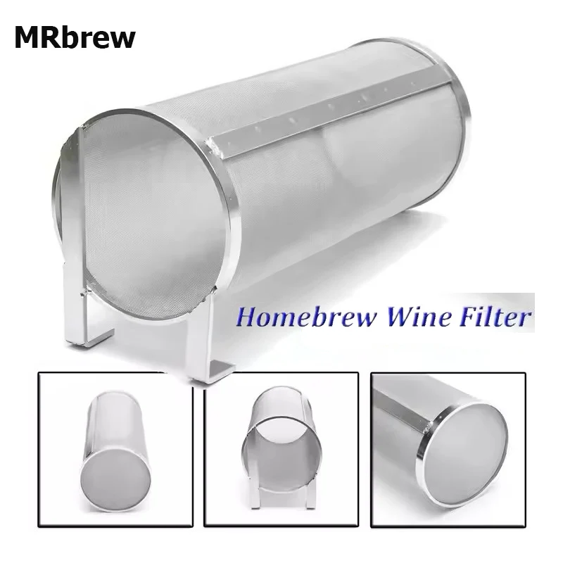  Homebrew Hop Spider Stainless Steel 300 Micron Beer Filter Strainer With Hook Beer Hop Spider For Beer /Wine Brewing