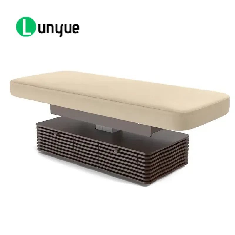 Adjustable Massage Bed Spa Table with 2 Drawers for Beauty Living Room Use Portable Facial Treatment Furniture