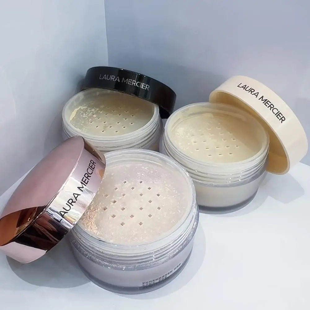 Nuevo Polvo Suelto en Caja, Maquillaje Natural de Larga Duración, Polvo Fijador Mate Transparente con Efecto Soft Focus, 29g, Regalo para Citas y Viajes, Versátil