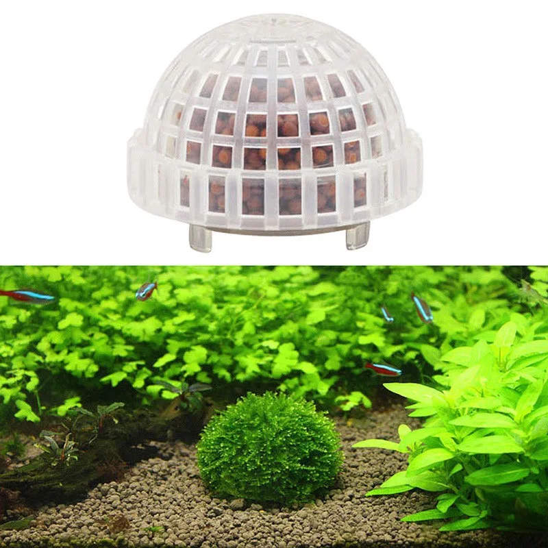Mini Moss Ball Aquarium Decoration Plants Natural Filter for Fish Tank Shrimp Mineral Balls Ornaments DIY Aquatic Plant New live