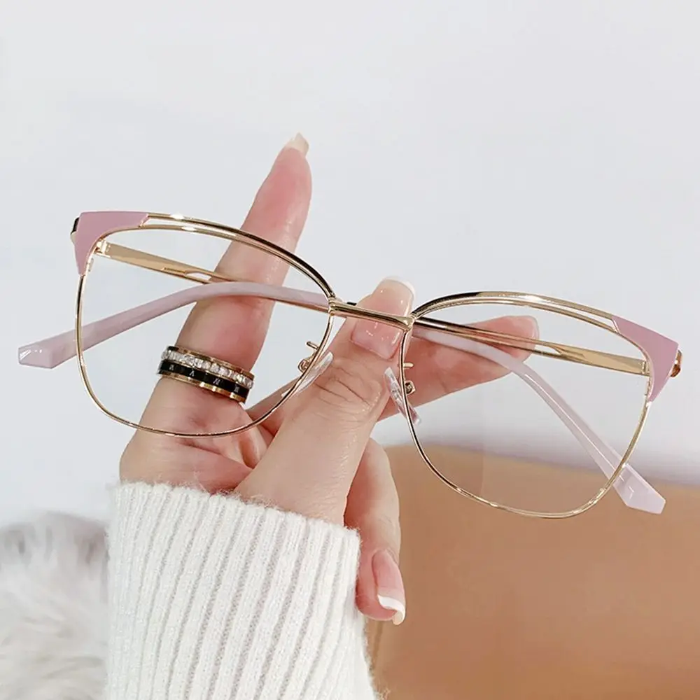 Blue Ray Blocking Anti-Blue Light Glasses Eye Protection Ultralight Computer Goggles Metal Optical Spectacle Eyeglass Men Women