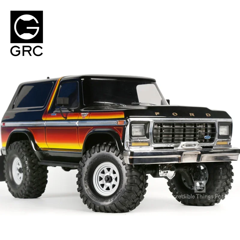 GRC 1.9 Inch Heavy & Old-fashioned Metal Wheel Rim #G04 For 1/10 Crawler TRX4 Bronco SCX10 RC4WD AT4 MST CFX RedCat #GAX0130G/W