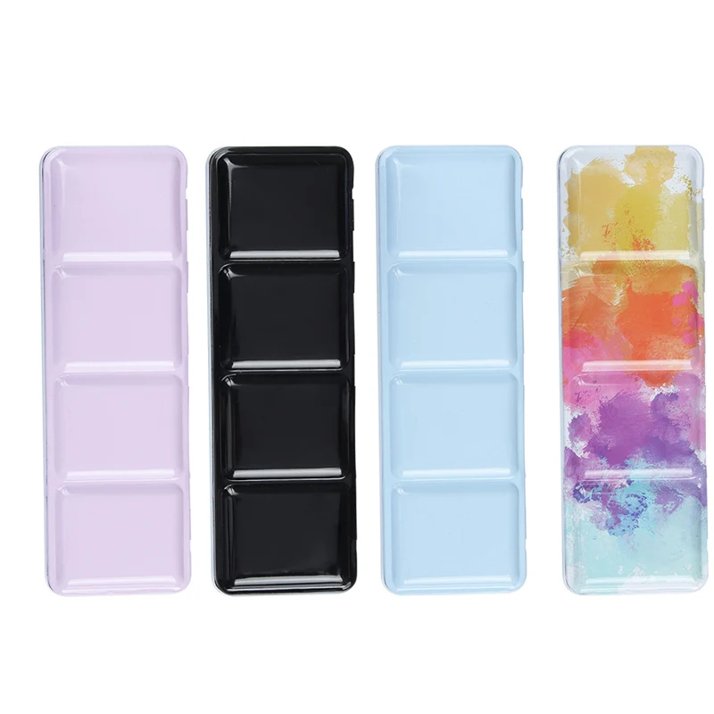 Colorful Empty Palette Case Tins Box Paint Watercolor Paints Painting Supplies