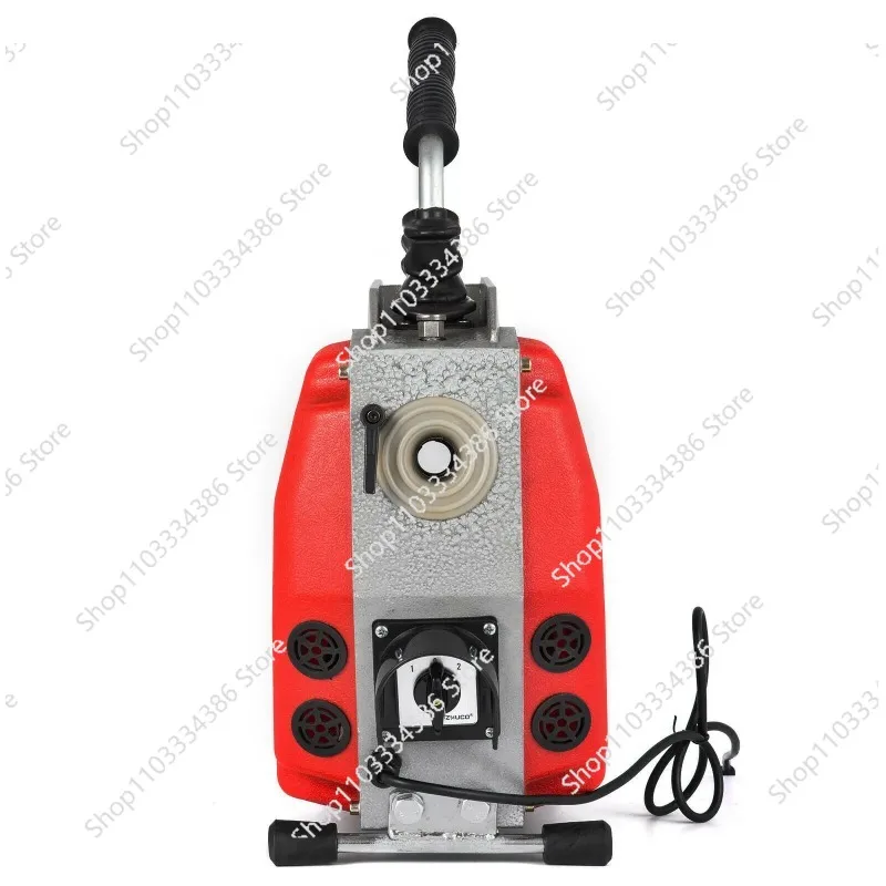 آلة تنظيف الصرف الصحي D-150 معدات تنظيف المجاري مع حلزوني 16 مم و22 مم ولقم أدوات #4