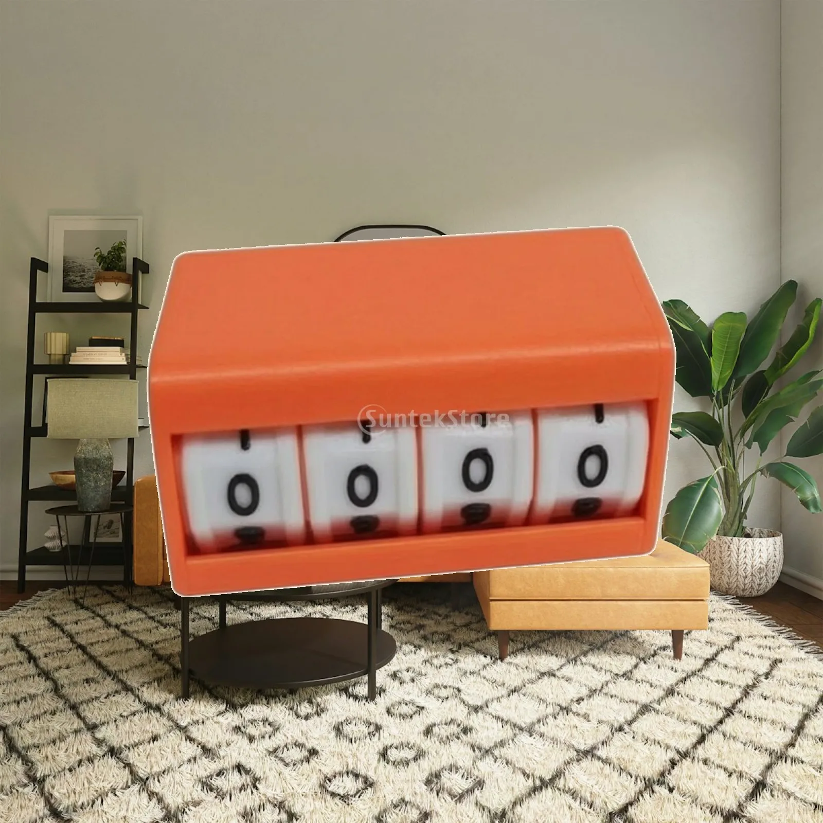Plastic Score Counter Tally Tabletop Rotating Number Wheels for Game Point Tracking and Inventory