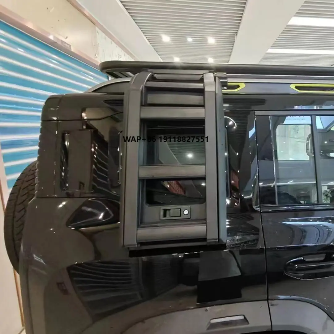High Quality Off-road Side Box Roof Platform  Luggage Roof Rack Car Side Ladder for Chery Icar 03 Accessories