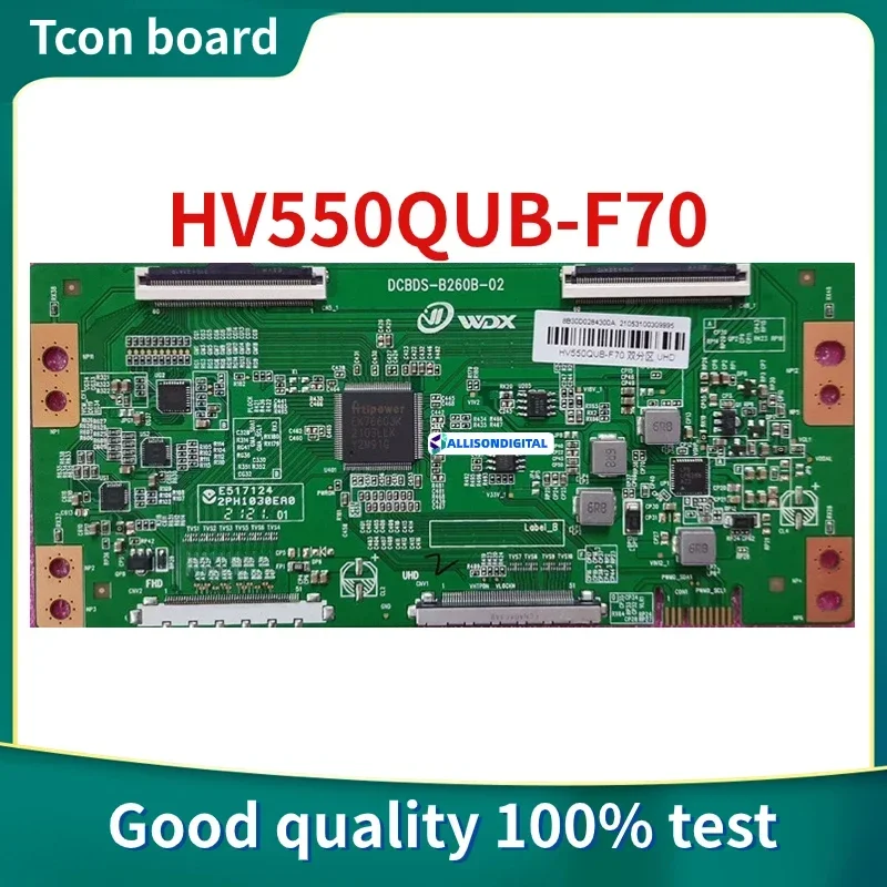 Brand-new Upgraded Logic Board DCBDS-B260B-02 Bar Code Information HV550QUB-F70 HV550QUB-F82 HV550QUB-F84 4K 2K