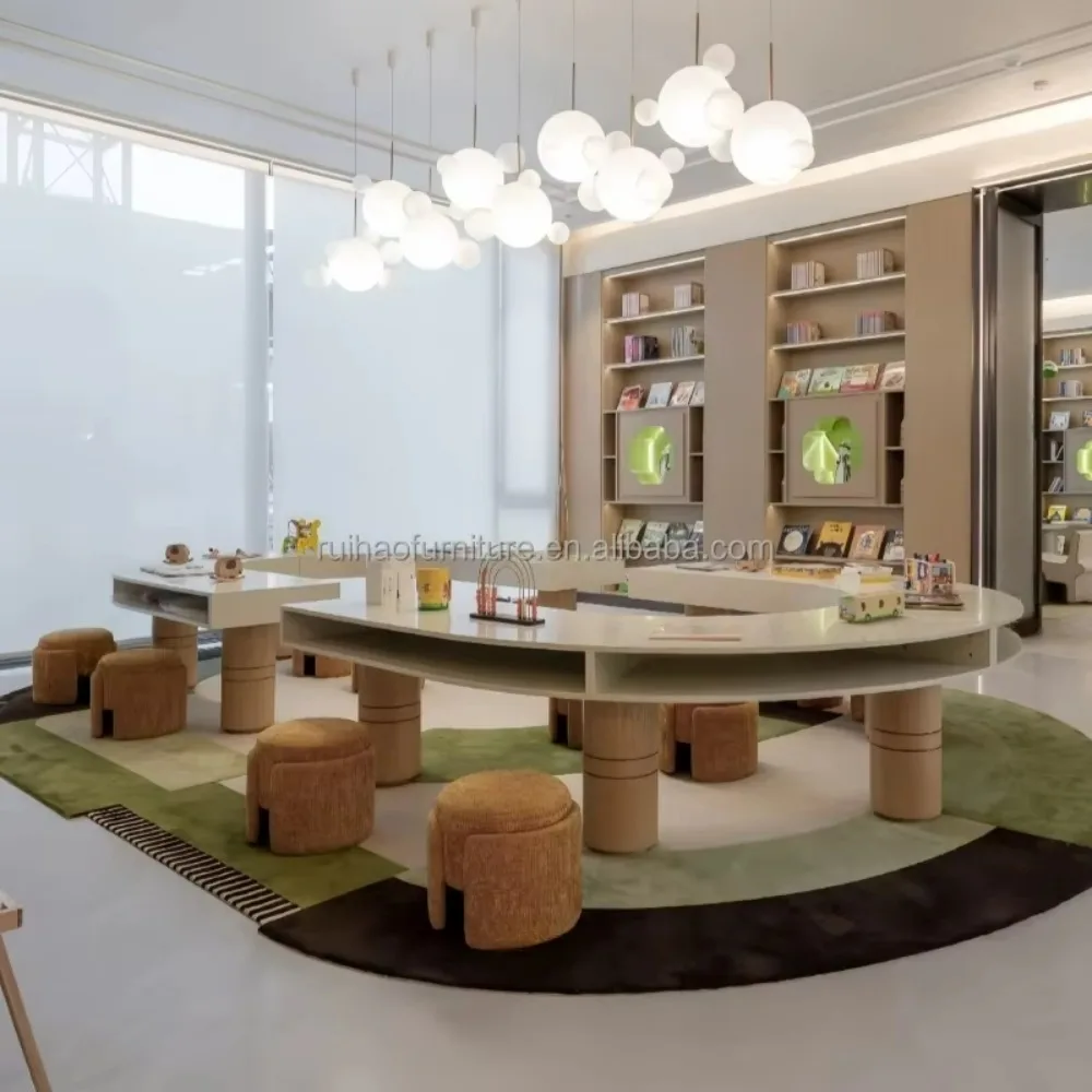 مجموعة أثاث مونتيسوري الخشبي للرعاية النهارية لرياض الأطفال ومدرسة الحضانة لمراكز رعاية الأطفال وطاولات الأطفال في مرحلة ما قبل المدرسة