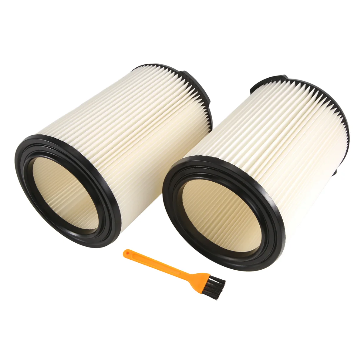 For Ridgid VF4000 Replacement Filter for 5-20 Gallons and Larger Vacuum Cleaner, Replacement VF4000 Filter (2 Pack)