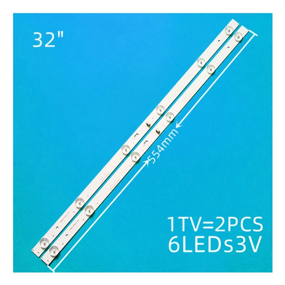 

TV Lamps LED Backlight Strips For THOMSON T32D19DHS-01B Bar Kit LED Band JL.D32061330-004AS-M 4C-LB320T-JF3 4C-LB320T-GY6 Rulers