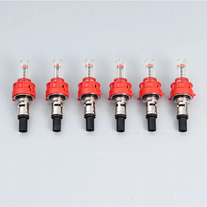 1/5/10/20 PCs Manifold Flow Meter Underfloor Heating Parts 1/2\