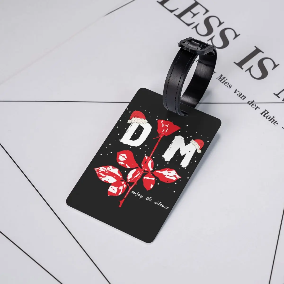 Depeche Luggage Tag, Modo Cool, Proteção de Privacidade, DM Baggage Tags, Travel Bag Labels, Mala