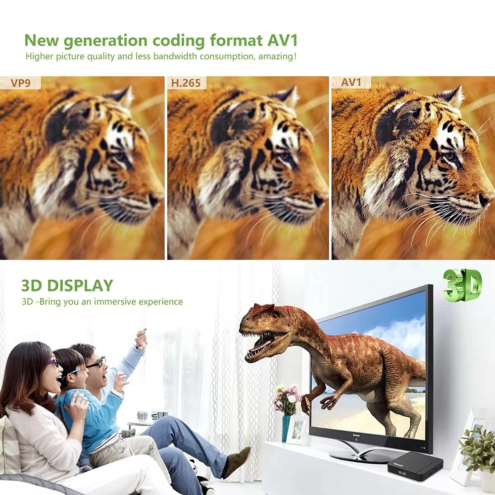 Tanix W2 Android 11 TV box Amlogic S905W2 2GB 16GB 2.4G/5G Dual Wifi BT مشغل الوسائط Set Top Box VS Tanix X4 Box