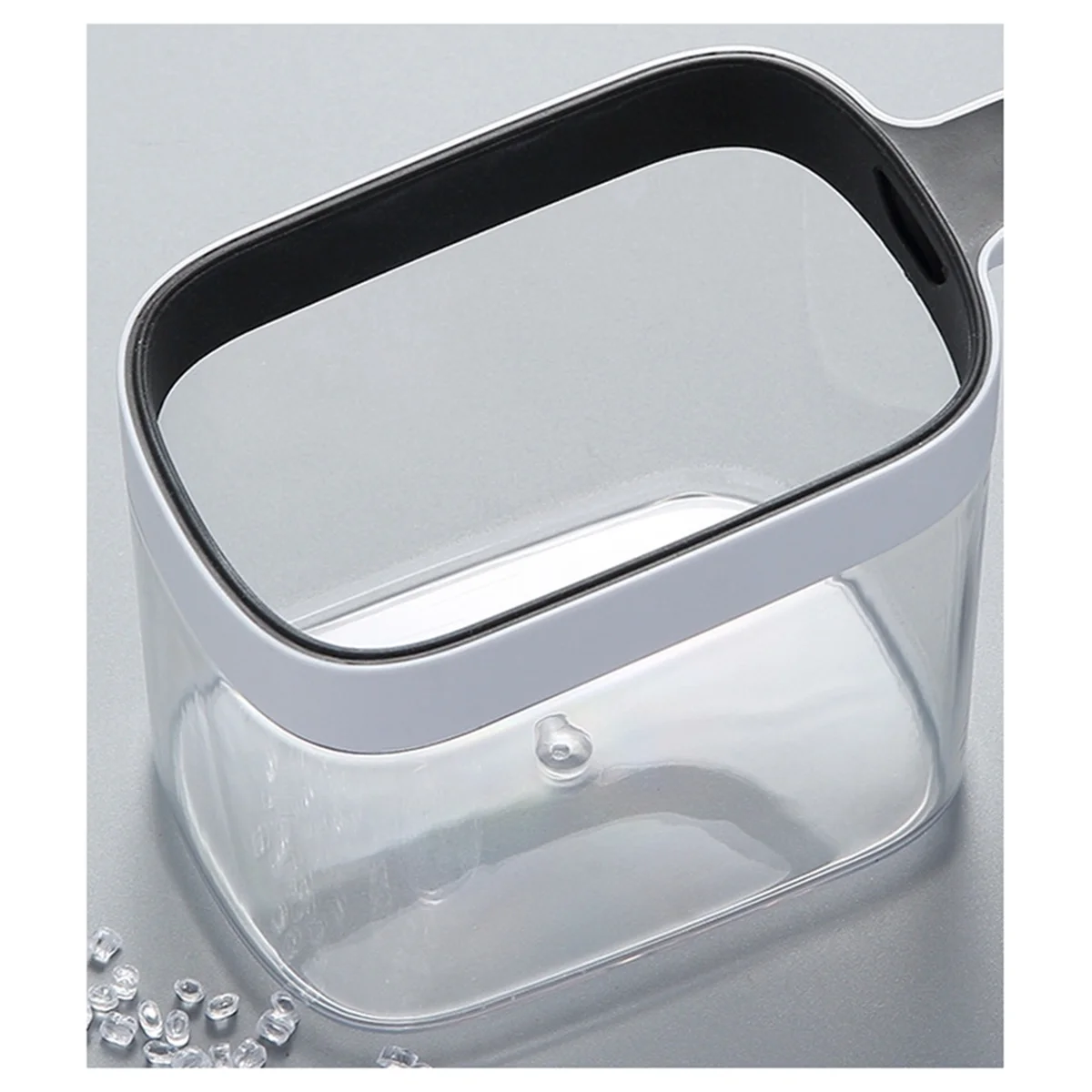 

AA98 Wall Mounted Seasoning Box Spice Storage Rack Seasoning Organizer Kitchen Accessories Salt Jar Shaker Container