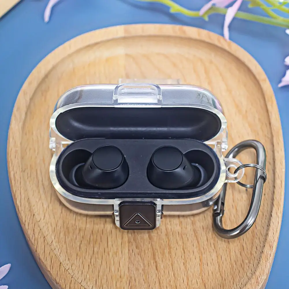 Для Wf-c510 ТПУ защитный прозрачный силиконовый чехол пылезащитные наушники противоударные прозрачные наушники Y6f8