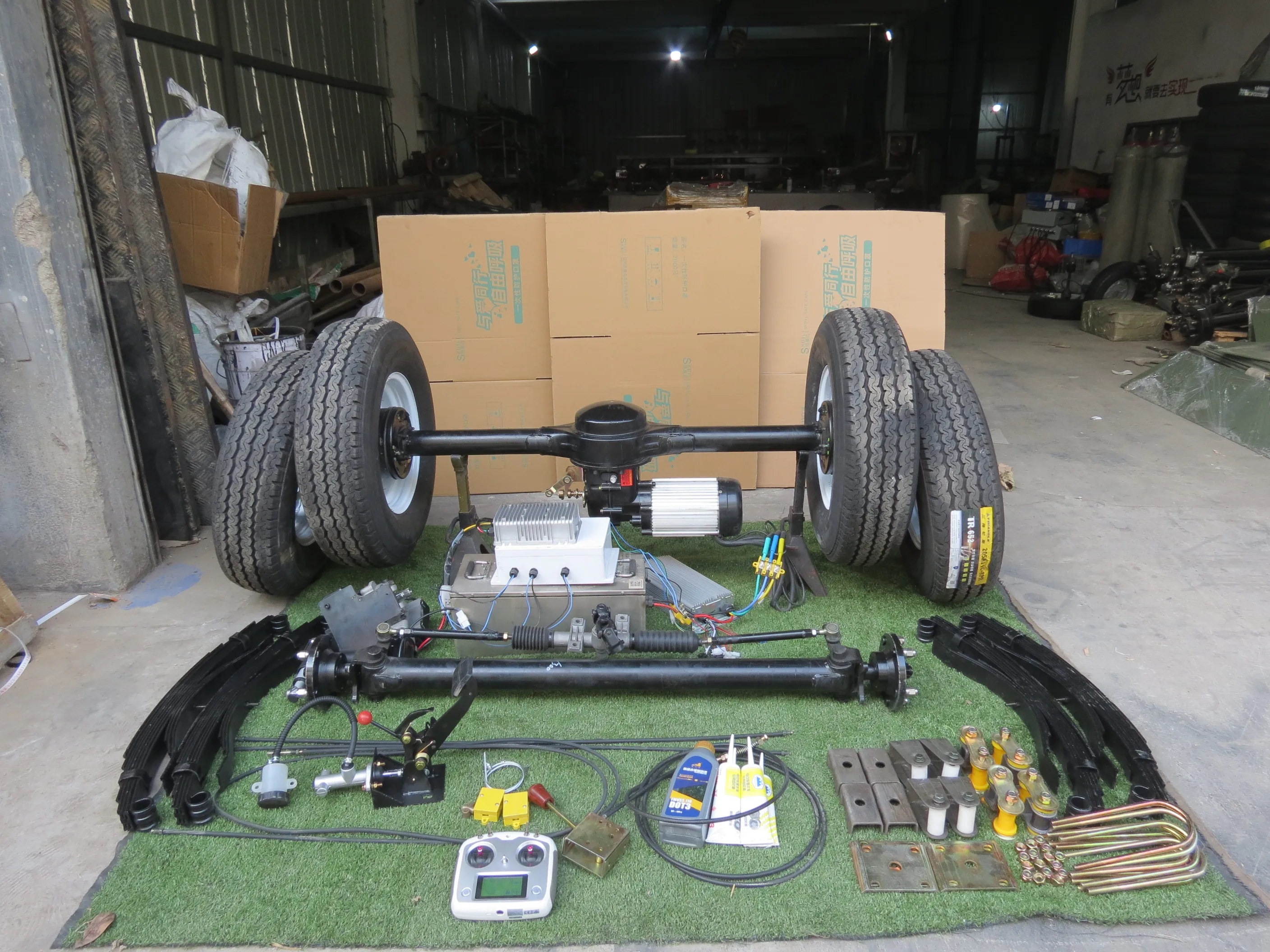 4 Wheeler 2023 off Road Vehicle with Plow Mini Electric Conversion Kit for Camping with Transmission