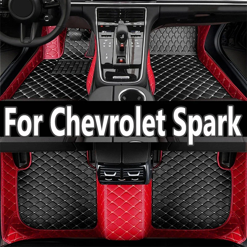 

Car Floor Mats For Chevrolet Holden Barina Spark EV Ravon R2 M300 2011~2015 Anti-dirt Pad Carpets Leather Mat Car Accessories